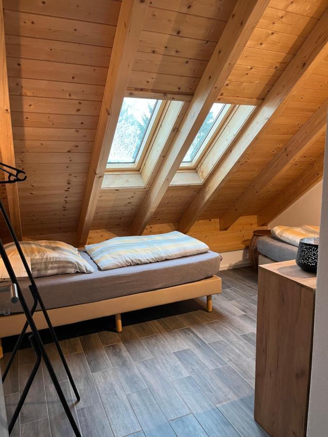 Ferienwohnung Am Wald-Und Wiesenkorb Kell am See Bagian luar foto