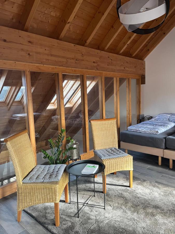 Ferienwohnung Am Wald-Und Wiesenkorb Kell am See Bagian luar foto