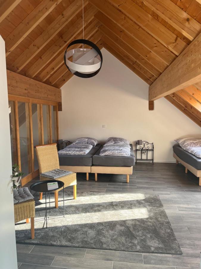 Ferienwohnung Am Wald-Und Wiesenkorb Kell am See Bagian luar foto