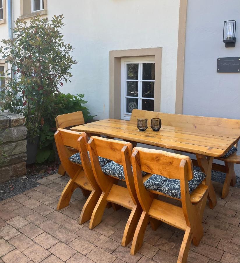 Ferienwohnung Am Wald-Und Wiesenkorb Kell am See Bagian luar foto